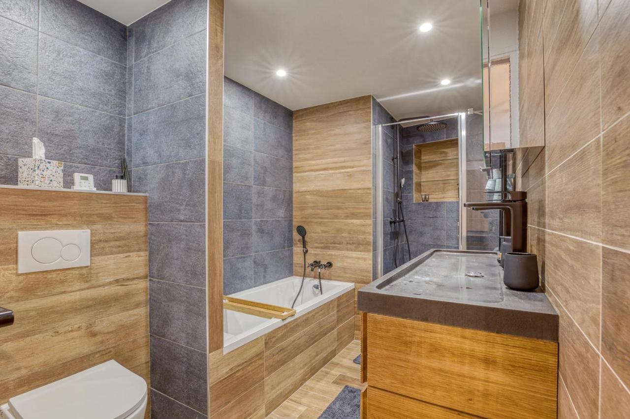 Rare ! Appartement rénové dans le village piéton de Megève Exterior foto